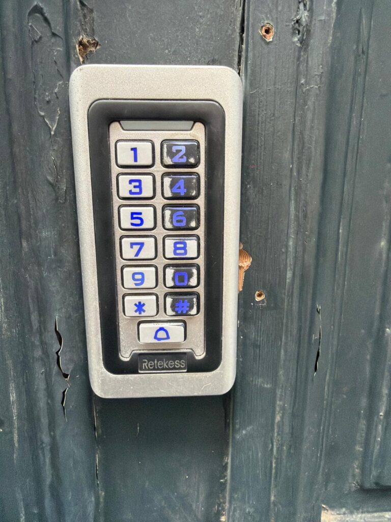 Reconfiguration du code du clavier codeur
